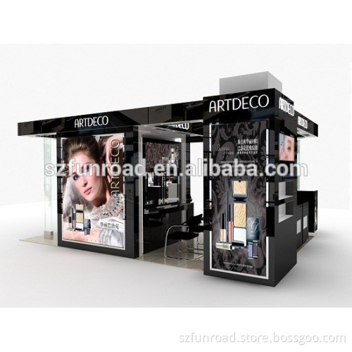 retail kiosk for sale for cosmetics shop decoration cosmetic display cabinet